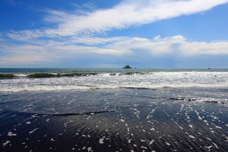 Nature panoramic seascape