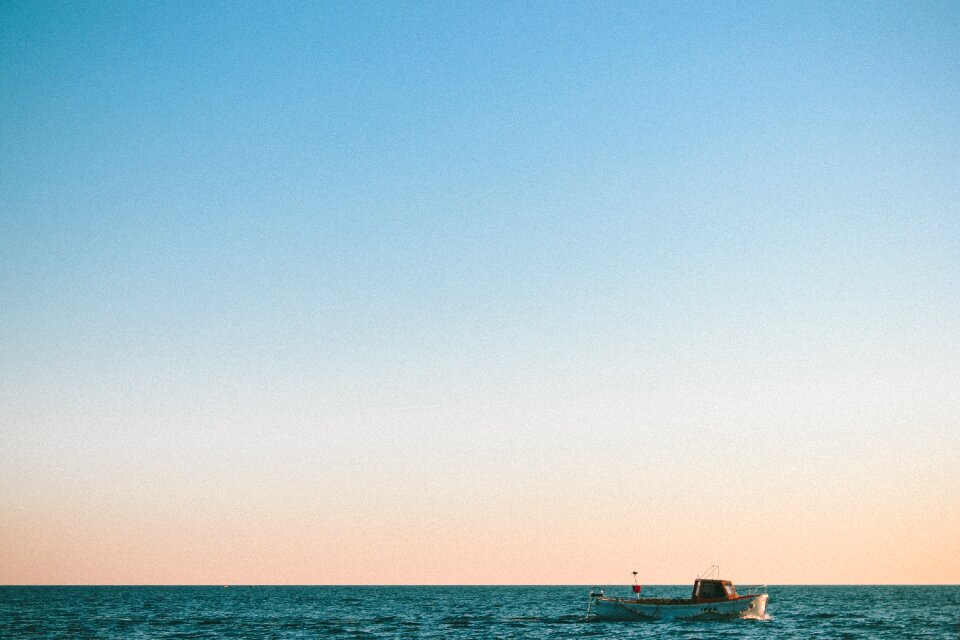 Sea surface calm