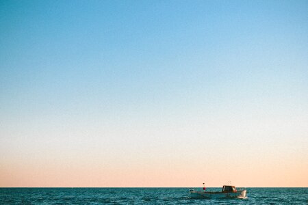 Sea surface calm