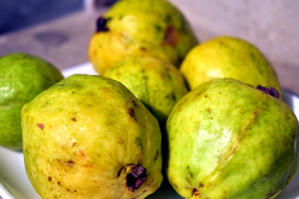Fruit psidium yellow fruit
