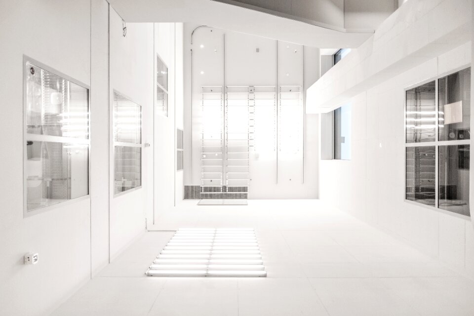 Kitchen bathroom white