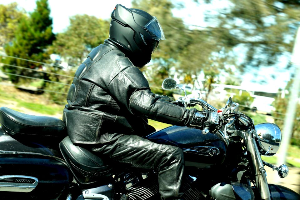Travel open road leather