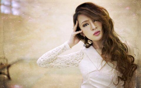 Beautiful girl beautiful romantic