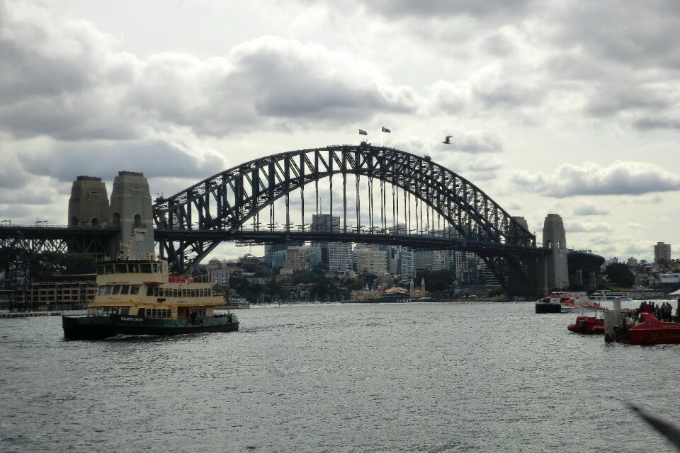 Harbour bridge new south wales australia