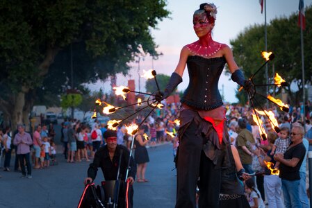 Parade beaucaire char photo