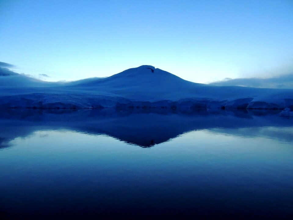 Mountain en antarctica