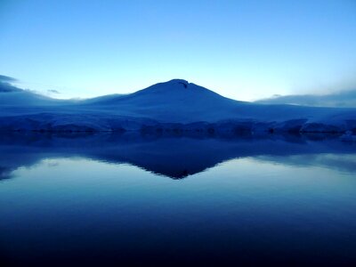 Mountain en antarctica