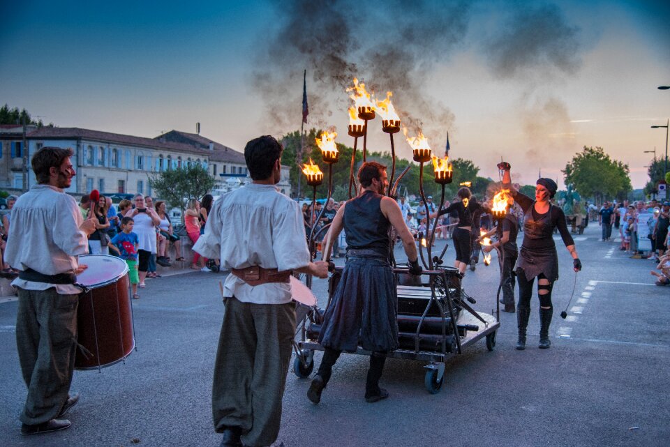 Parade beaucaire char
