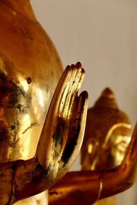 Gold sculpture religion photo