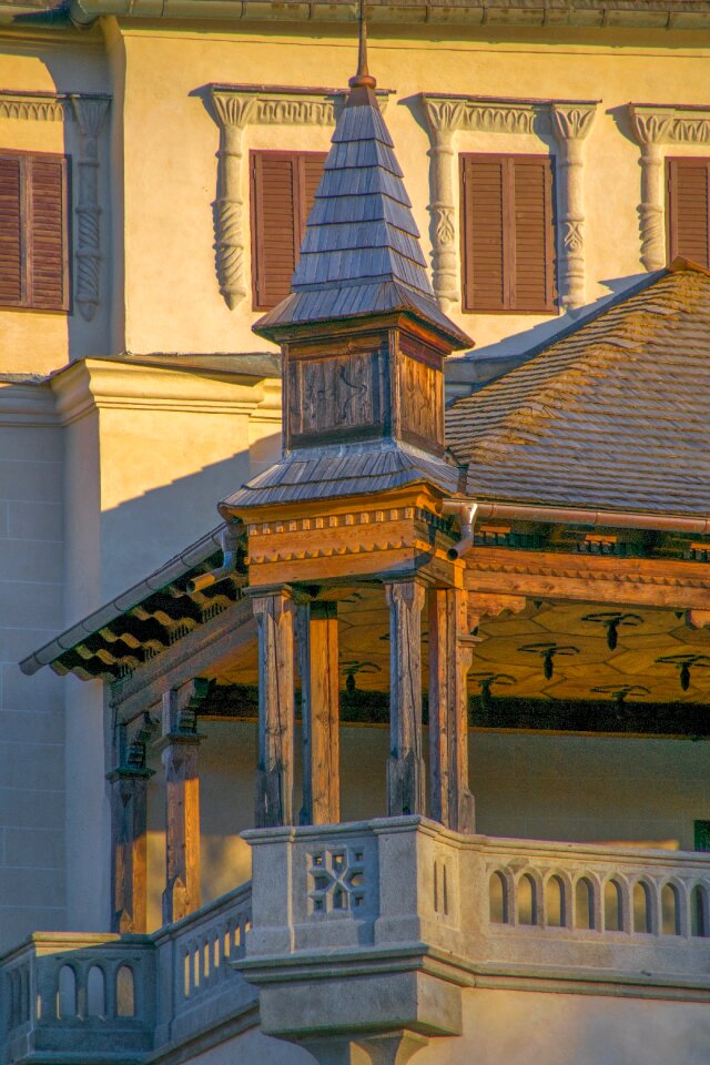 Architecture detail castle