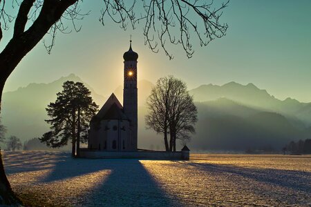 Architecture schwangau winter
