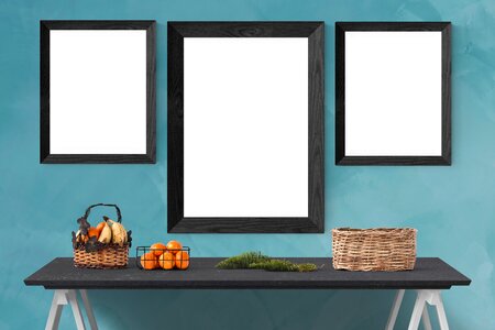 Interior frame mock