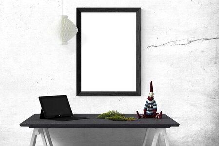 Interior frame mock