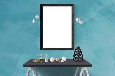 Interior frame mock