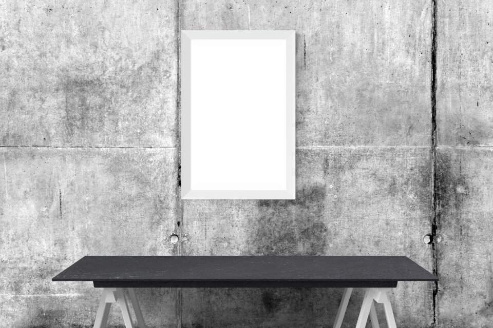 Interior frame mock