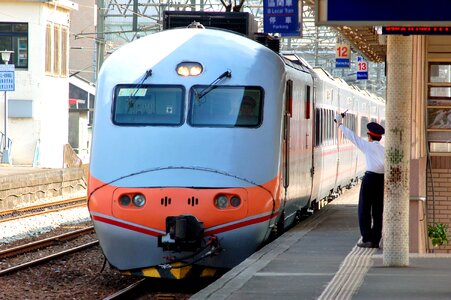 Railway tourism the train conductor