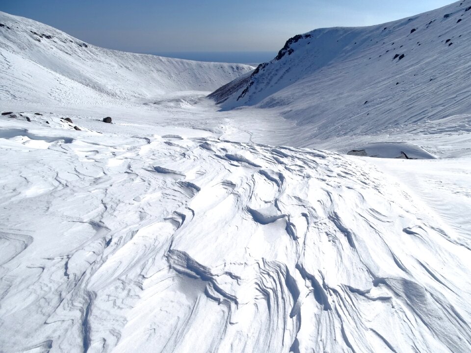 Winter snow pass photo