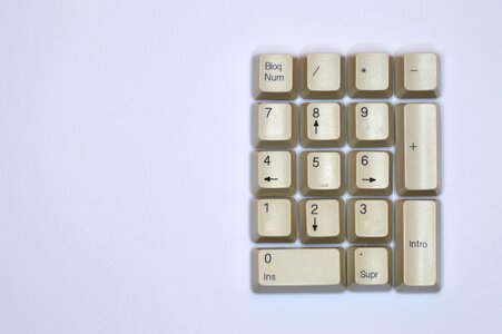 Computer text key photo