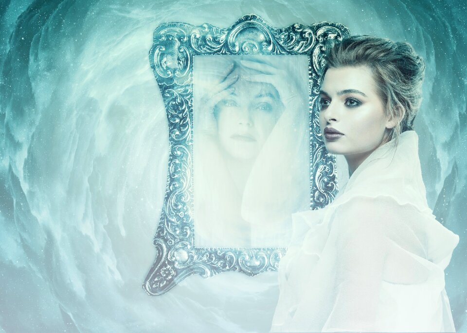 Depression personality mirror image