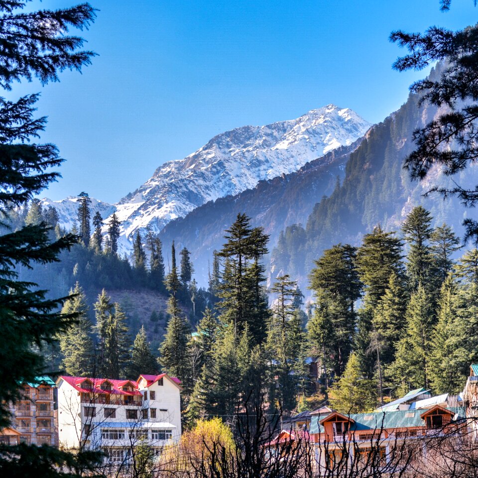 Nature mountain peak travel