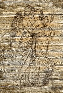 Kiss vintage shabby chic