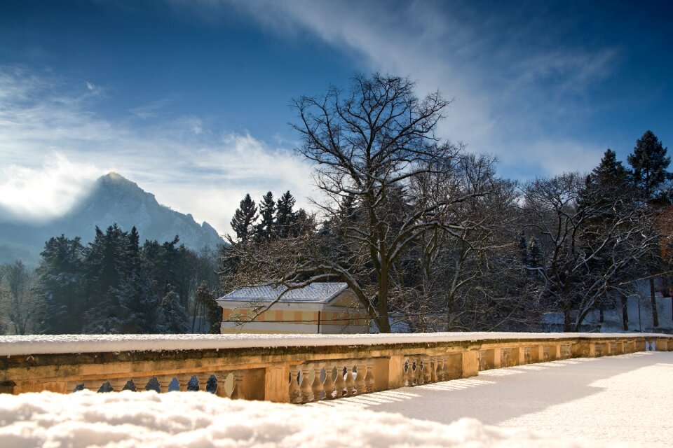 Mountain phonolite winter