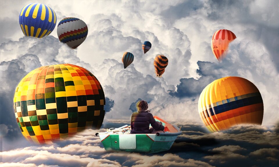 Imagination floating fly