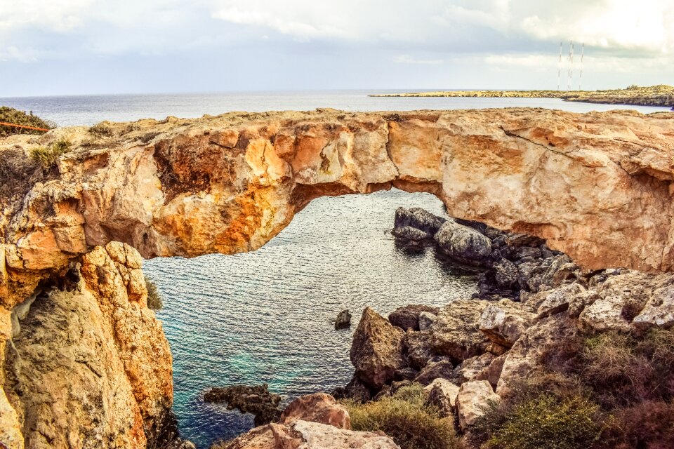 Landscape rock erosion photo