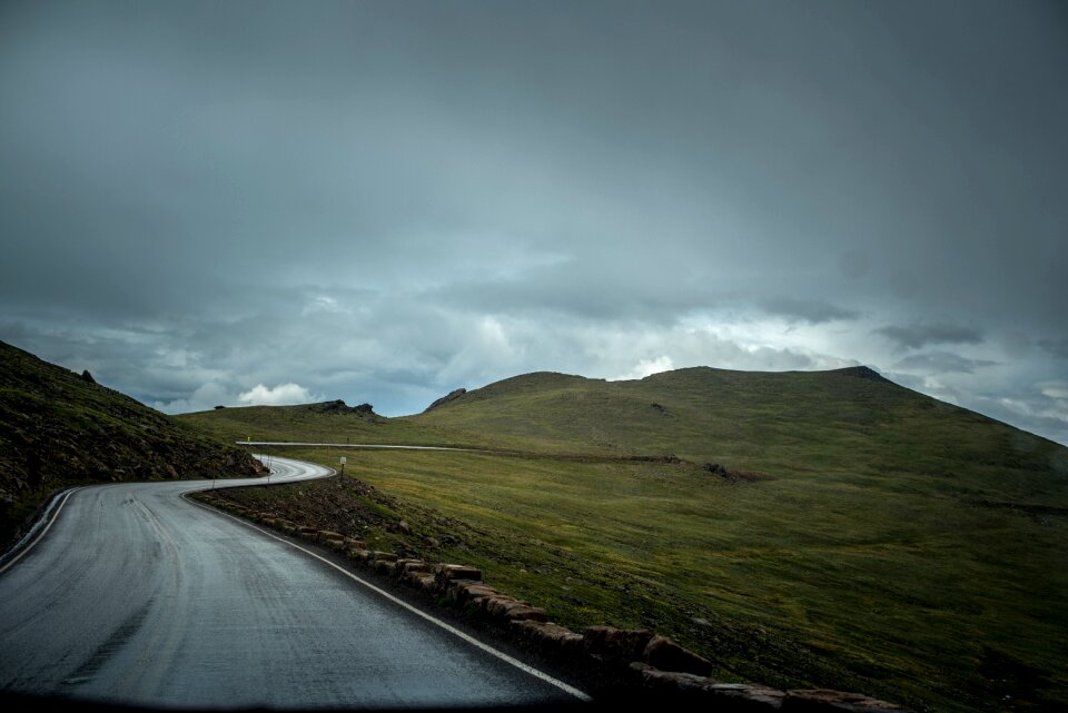 Slope roads paths
