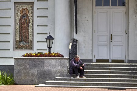 The beggar religious russia