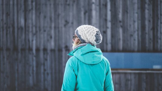 Bonnet jacket bamboo photo