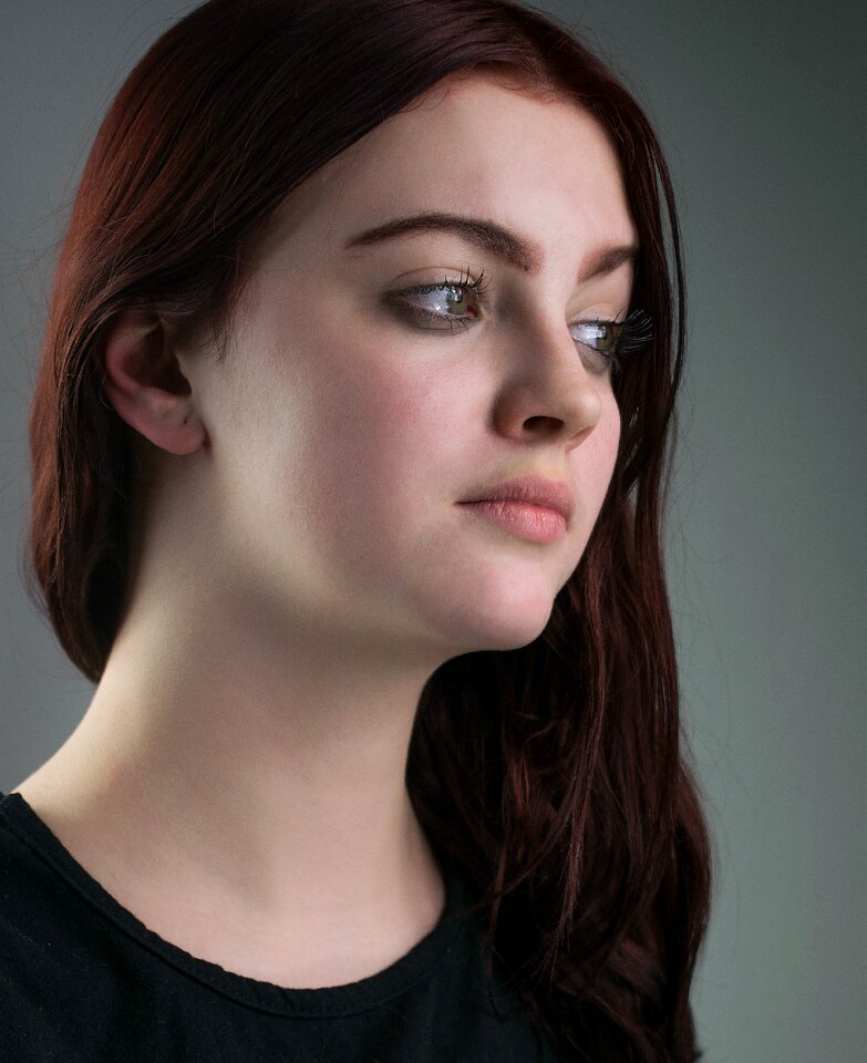 Young girl facial
