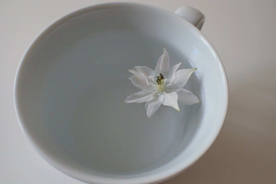 White coffee ceramic