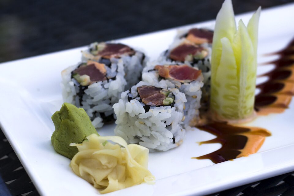 Japanese seafood roll