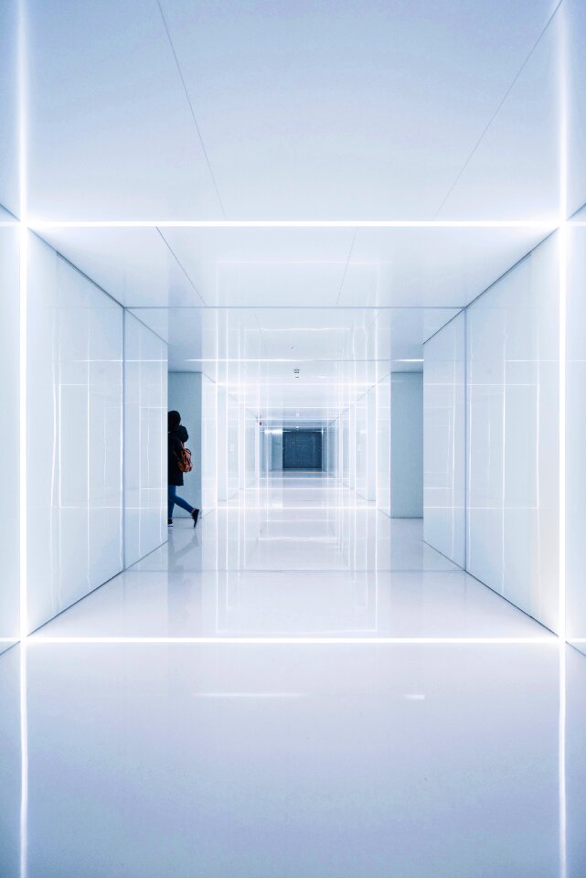 Establishment symmetry white