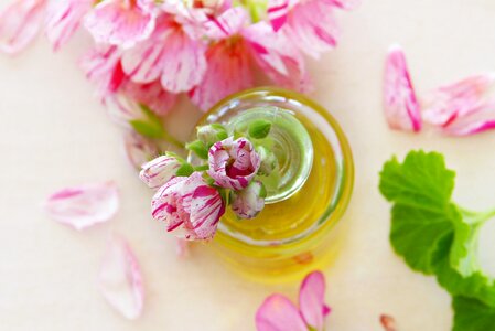 Flowers essential oils fragrance