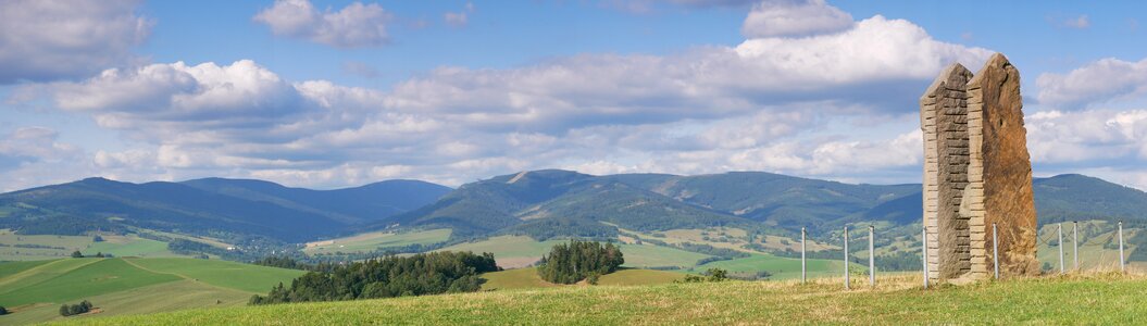 Panorama summer czech republic