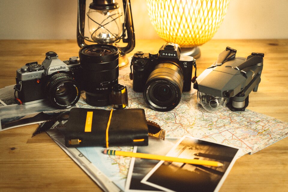 Flash photography photo