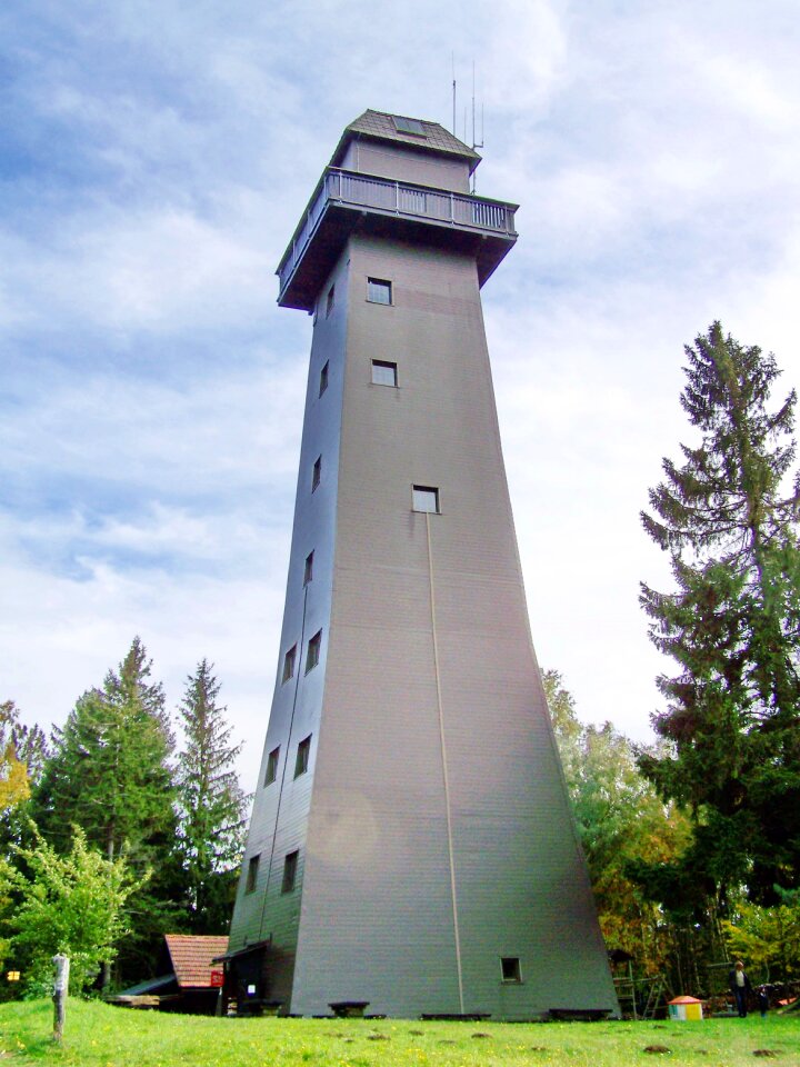 Lookout tower jauerling mountain austria