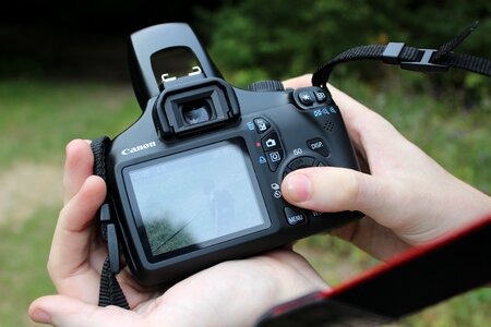 Photographer photography equipment