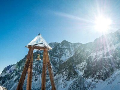 Mountains nature shields
