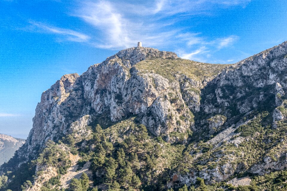 Nature mountain landscape