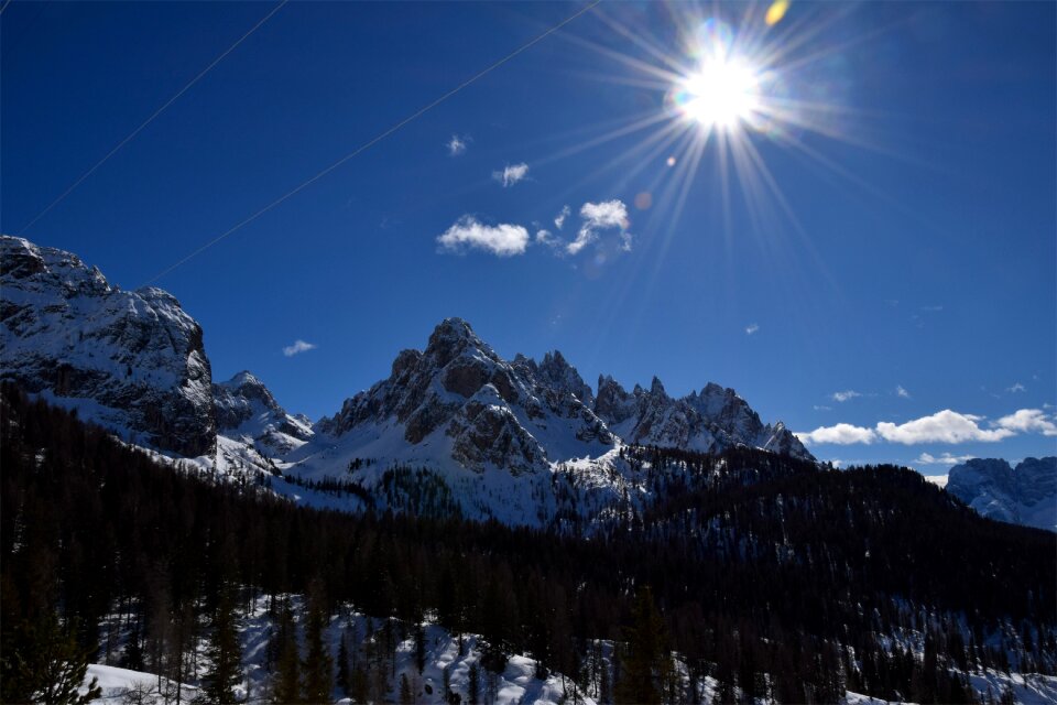 South tyrol mountain cadini di misurina