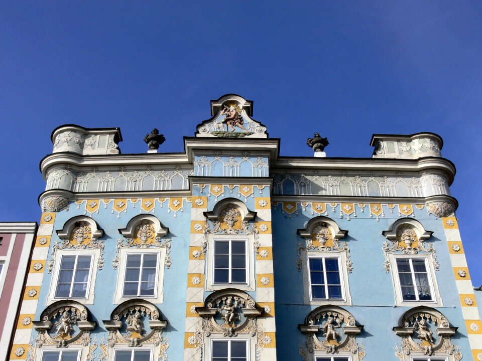 House facade upper austria austria