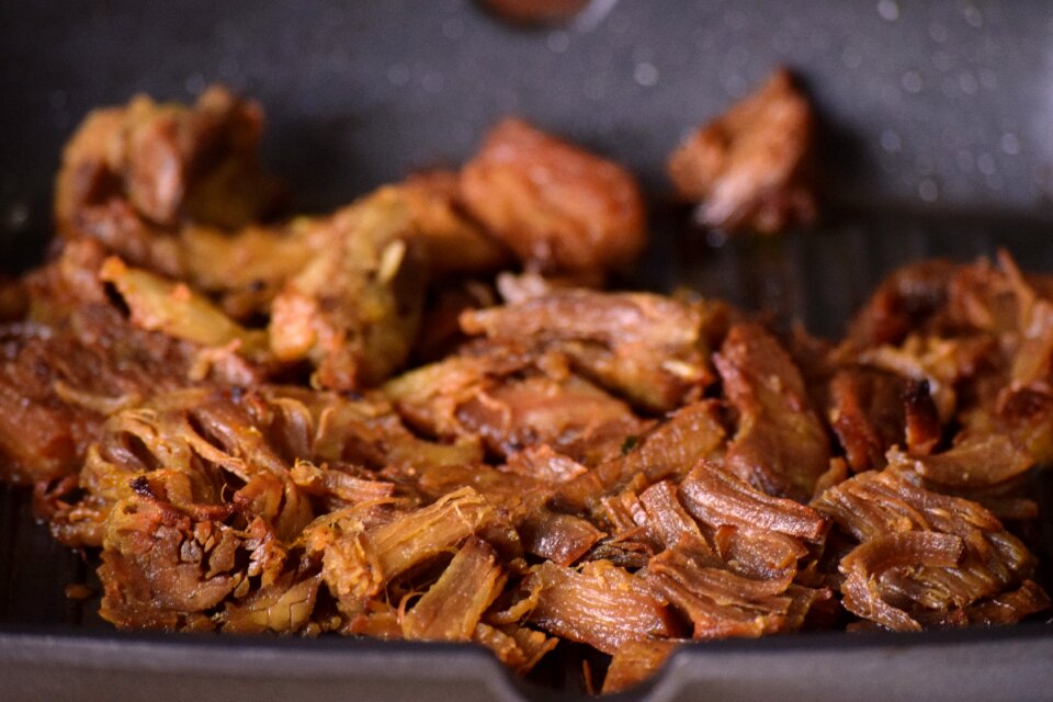 Chops meat barbecue
