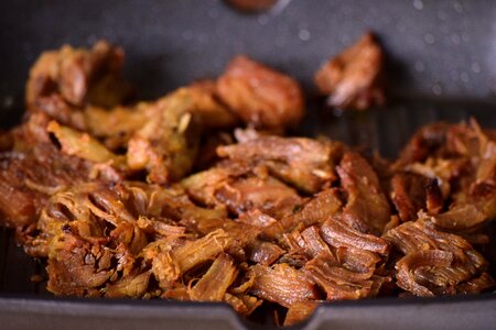 Chops meat barbecue