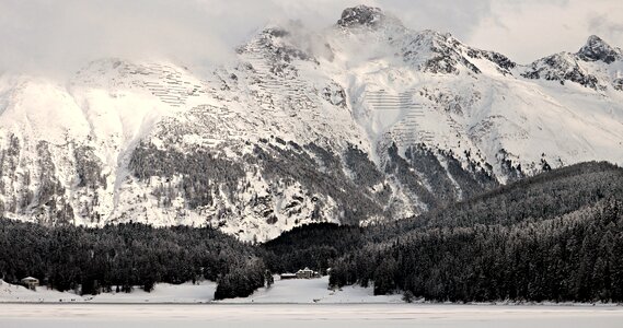 Panorama ice saint moritz-sankt moritz