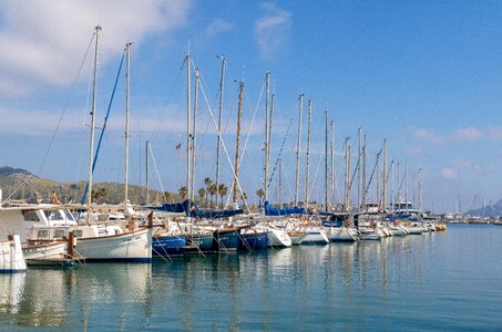 Marina yacht sea