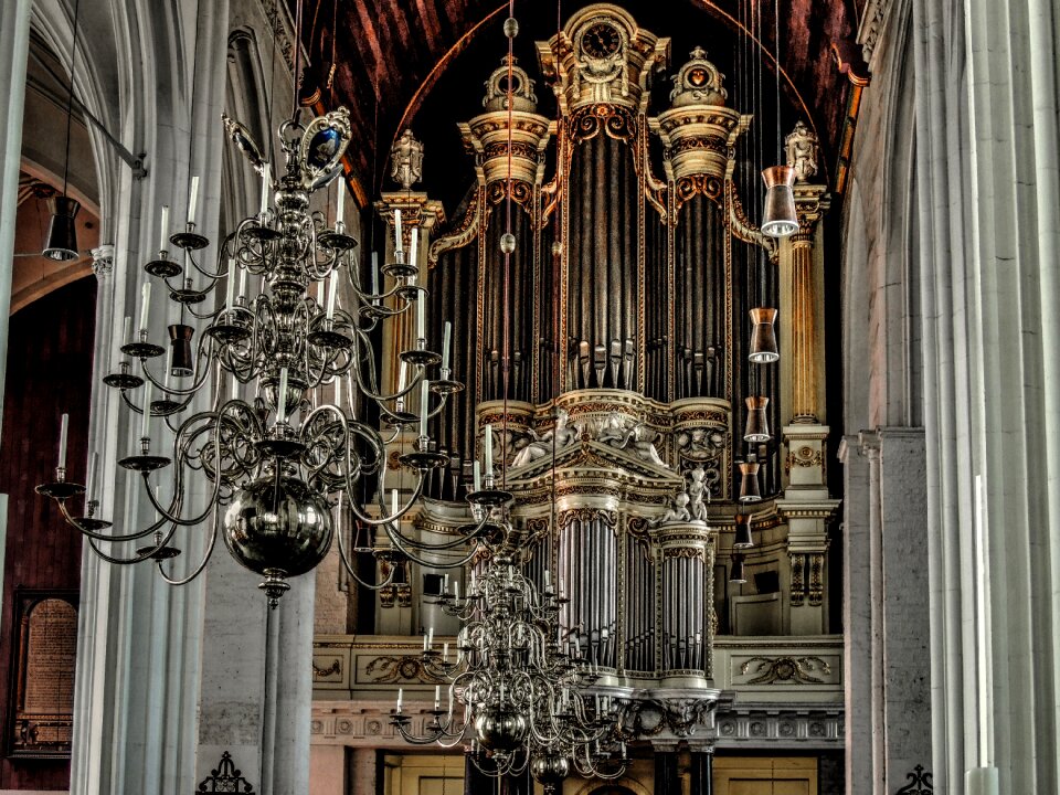Organ organ pipe music