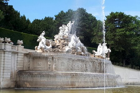 Austria schönbrunn palace castle photo